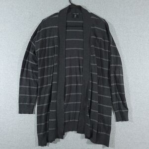 Eileen Fisher Lightweight Cozy Tencel Stretch Shaped Open Front Cardigan Size L